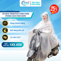 Áo mưa nam nữ 💥 HÀNG CAO CẤP 💥 Áo mưa trùm phủ toàn thân phong cách Hàn Quốc siêu bền, chống thấm nước