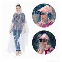 Áo Mưa Nhựa Trong Suốt Có Khẩu Trang – QAM0042