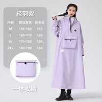 Áo mưa ô tô điện Beimei có chân và mưa bão trên khắp người lớn Mặc xe đạp điện, cưỡi ngựa đơn cho nam và nữ