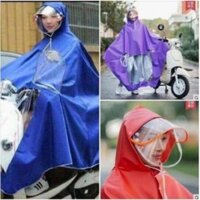 Áo mưa phản quang Thành Nam Loại 1,2 Đầu (Mũ) Vải Dù chống rách có kính che mặt cao cấp