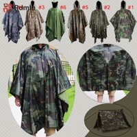 Áo Mưa Quân Đội Đa Chức Năng Chống Thấm Nước Cho Nam Và Nữ
