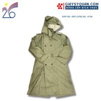 Áo Mưa Quân Đội Kiểu Măng Tô Công Ty Cổ Phần 26 Thiết Kế Tinh Tế, Tiện Lợi