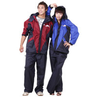 Áo Mưa Rando Bộ GEM 2 Công Dụng - ASNM-37 - Size XL - Đen Xanh Dương