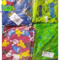 Áo mưa trẻ em (loại cao cấp  vải 2 lớp đường may đẹp )dành học sinh (5-10 tuổi)