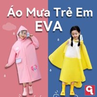 Áo mưa trẻ em từ 2-7 tuổi Cánh dơi, không khe hở, vải EVA siêu bền Bảo vệ toàn thân in hình dễ thương, nhiều màu sắc