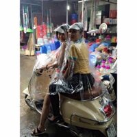Áo mưa trong suốt nhựa vi sinh an toàn với môi trường