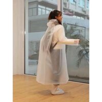 áo mưa trong suốt