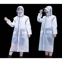 Áo mưa trong suốt#áo mưa có tấm kính che mặt#