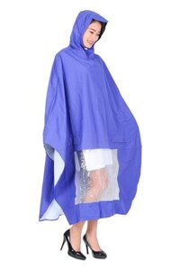 ÁO MƯA TUMI CÁNH DƠI 1 MŨ CÓ BÓNG KÍNH VÀ TAI LỒNG