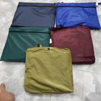 Áo Mưa Vải Dù Kín Người Siêu Bền 1 Người Áo Mưa Không Xẻ Tà - size 1.2m và 1.4M
