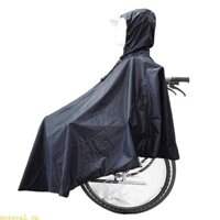 Áo mưa xe lăn WER Áo mưa có mũ trùm đầu siêu nhẹ Áo mưa xe lăn chống nước
