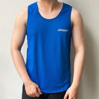 Áo nam chạy bộ ba lỗ KEEPDRI SINGLET – XANH DƯƠNG