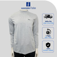 Áo Nam dài tay cổ 3F Hanosimex có túi ngực giữ nhiệt, mềm mỏng-Hàng chính hãng