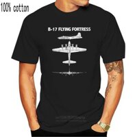 Áo nam In Hình Máy Bay Nén Khí b17 b-17 Thời Trang 2022 tees