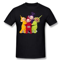 Áo nam Quần áo Teletubbies TVbaby Áo thun Telebaby Thời trang tay ngắn