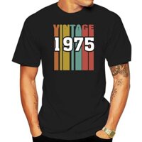 Áo nam tay ngắn RETRO VINTAGE 1975 ÁO THUN mát mẻ áo thun cotten tee