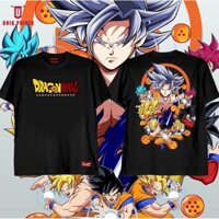 Áo nam UNIQ.PRINTS dragon ball ÁO THUN COTTON HỌC CHO NAM VÀ NỮ Áo sơ mi bóng rồng