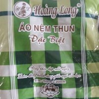 Áo nệm 2 mặt thun lạnh có dây kéo 1m6 × 2m ( 20cm)