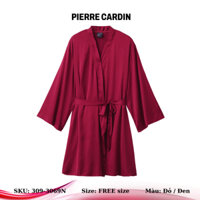 Áo ngủ nữ 309-3069N nhãn hiệu Pierre Cardin, áo choàng ngủ dạng kimono
