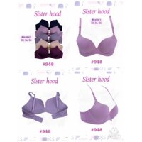 Áo ngực áo lót nâng ngực đúc su Thái Lan SisterHood 948 có gọng đệm dày size 34, 36