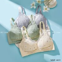 Áo ngực bà bầu, Áo lót cho con bú và sau sinh chống chảy xệ không gọng mỏng nhẹ kháng khuẩn 6835 B2MUM