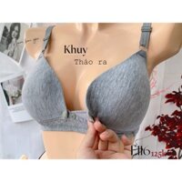 Áo Ngực Bầu Siêu Thoải Mái, Dễ Dàng Tháo Cài, Đặc Biệt Dành Cho Mẹ Bầu Và Sau Sinh E116-050, Đồ Lót Nữ Đẹp, Nội Y