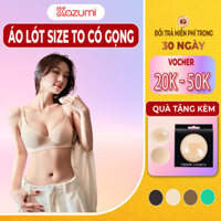 Áo Ngực BIG SIZE KAZUMI, Áo Lót Có Gọng Nâng Ngực, Bản To Chống Chảy Xệ Cho Vòng Ngực A02
