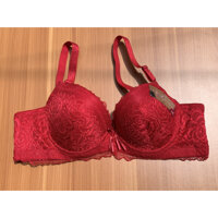 ÁO NGỰC BIG SIZE MỎNG REN HOA HỒNG 3011 - 3680 - Đỏ