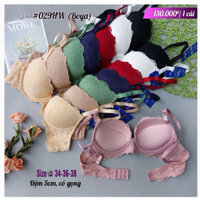 Áo ngực boya ren AN029 mút dày siêu nâng đẩy tạo khe thời trang nữ - bra