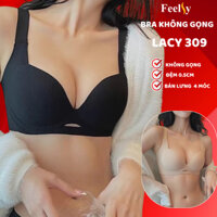 Áo Ngực 𝐅𝐞𝐞𝐥𝐬𝐲 Bra Định Hình Nâng Ngực Áo Lót Bản To Không Gọng Gọn Mỡ Lưng Nách LACY 309