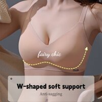 Áo Ngực Cao Su Latex Mềm Không Gọng Nâng Ngực Chống Chảy Xệ