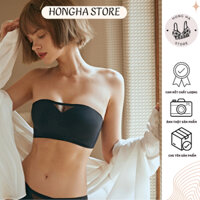 Áo ngực chống tụt quây ngang không gọng chất su đúc, Áo bra không dây chống tụt, Áo ngực không dây tạo khe hàng CAO CẤP