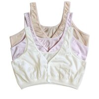 Áo ngực cotton đan cho phụ nữ trung niên và người cao tuổi, áo ngực cho con bú, kích thước lớn, kiểu vest không dây