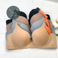 Áo ngực cup B Thái Lan có gọng, áo lót không đệm bản 3 móc cài nâng đẩy cao cấp Bee Ná 5357, Sinny