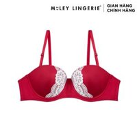 Áo Ngực Cúp Ngang Phối Viền Ren  Miley Lingerie BRM04202 - 36B