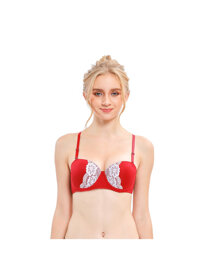 Áo Ngực Cúp Ngang Phối Viền Ren  Miley Lingerie BRM04202 - 32B