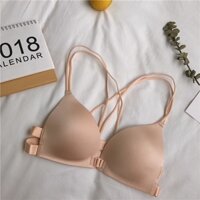 Áo Ngực Đúc Bàn Tay Cổ Chữ V Xẻ Sâu Có Nút Cài Trước Quyến Rũ Cho Nữ - DA