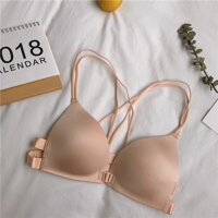 Áo Ngực Đúc Bàn Tay Cổ Chữ V Xẻ Sâu Có Nút Cài Trước Quyến Rũ Cho Nữ - DA