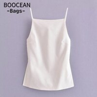 Áo ngực hở lưng BOOCEAN, Áo ngực hở lưng vô hình màu trắng, mùa hè có dây đeo Áo ngực Corset nữ