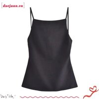 Áo ngực hở lưng DUOJUAN, màu trắng có dây đeo Áo hở lưng, Áo Crop Top vô hình mùa hè dành cho nữ
