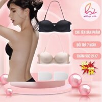 Áo Ngực Không Dây Tàng Hình Hở Lưng Áo Nâng Ngực Nhẹ Có Gọng Chống Tụt Tạo Khe BB319[Hồng xù]