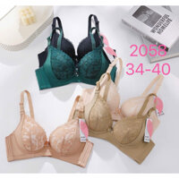 Áo ngực không gọng ren nâng dày đệm 5cm áo lót nữ đẹp 2058