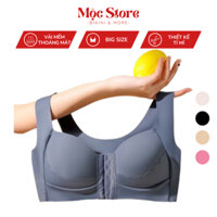 Áo Ngực Khuy Cài Trước 💥 HÀNG CAO CẤP 💥 Áo Lót Nữ Bigsize, Đệm 1cm, Bản Lưng To, Nâng Đỡ Vòng 1 Tự Nhiên