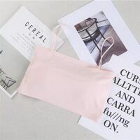 Áo ngực kiểu bra có đệm mút ôm trọn vòng một chất đúc su siêu thoáng mát dễ chịu BR2 - Hồng