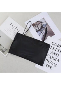 Áo ngực kiểu bra có đệm mút ôm trọn vòng một chất đúc su siêu thoáng mát dễ chịu BR2 - Đen