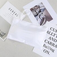 Áo ngực kiểu bra có đệm mút ôm trọn vòng một chất đúc su siêu thoáng mát dễ chịu BR2 - Trắng