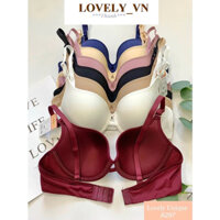 Áo ngực Lovely mút ép mỏng 0.5cm, dây lưng thun lạnh không lộ vân, không kích ngực - LOVELY 297