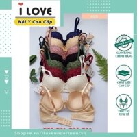 Áo Ngực Lovely Ren Mút Mỏng, Cài 2, Có Gọng - Mã 525 Chất Mềm, Siêu Bền