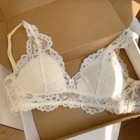 Áo ngực lưới ren YUEWEN cho phụ nữ, kiểu dáng mỏng, giảm kích thước ngực lớn, áo ngực không dây thoải mái đẹp lưng