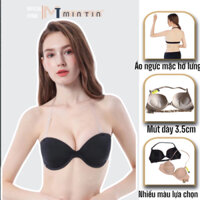 Áo ngực mặc áo yếm mút dày dây trong dành cho đầm hở lưng TẶNG DÂY TRONG MẶC HỞ LƯNG Áo lót nâng ngực [MinTin]